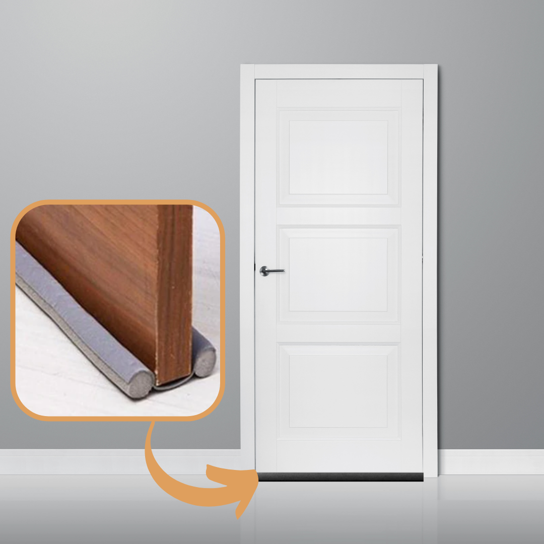 Bas de Porte Magique® – La solution contre la poussière et les insectes !