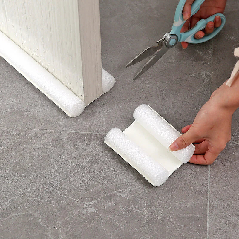 Bas de Porte Magique® – La solution contre la poussière et les insectes !